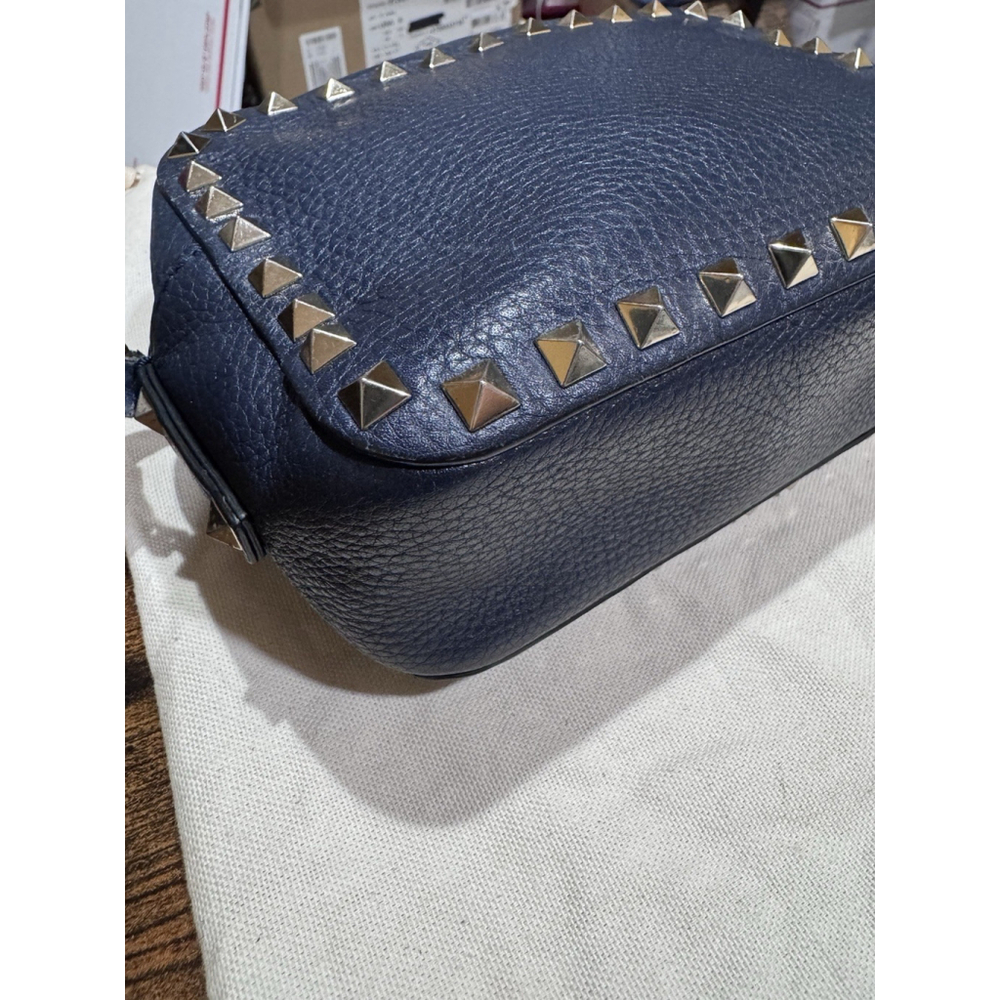 Valentino Rockstud Gold Hardware Crossbody Blue - Picture 12 of 16